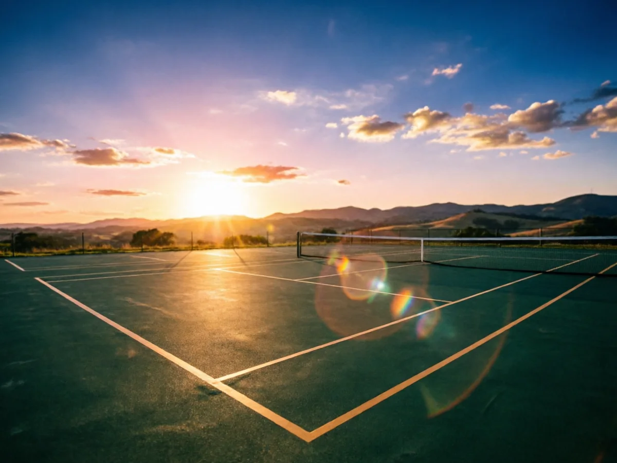 Çeşme Marina Tenis Kulübü — Akrilik Dış Saha